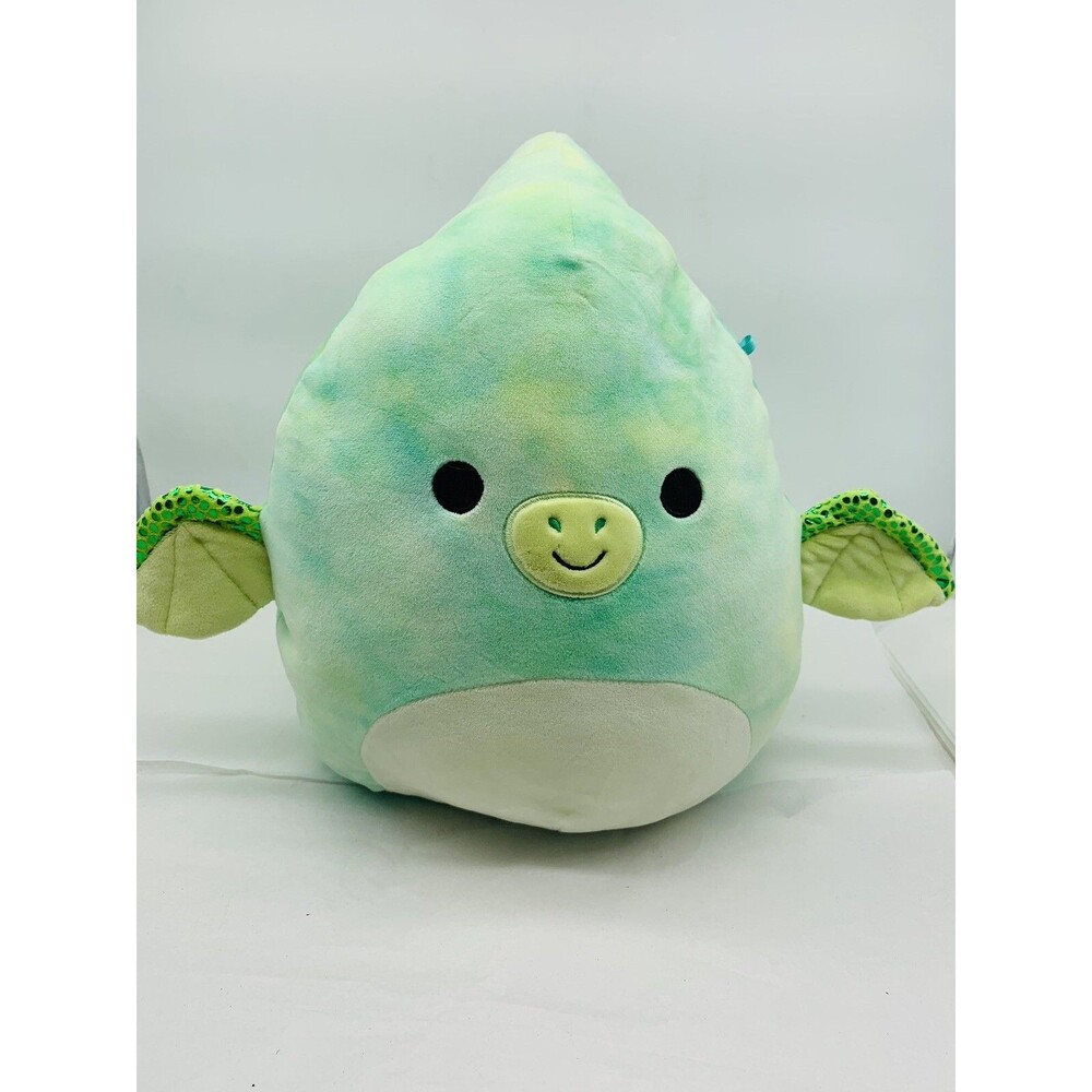 Squishmallow Fletcher Green Pterodactyl Dinosaur Rare 11" Plush Stuffed Toy 2020